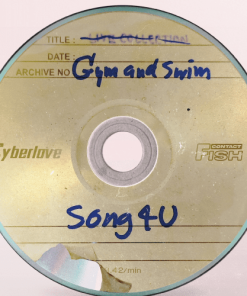Gym and Swim – SONG4U (7 Inch) (Blue Vinyl)