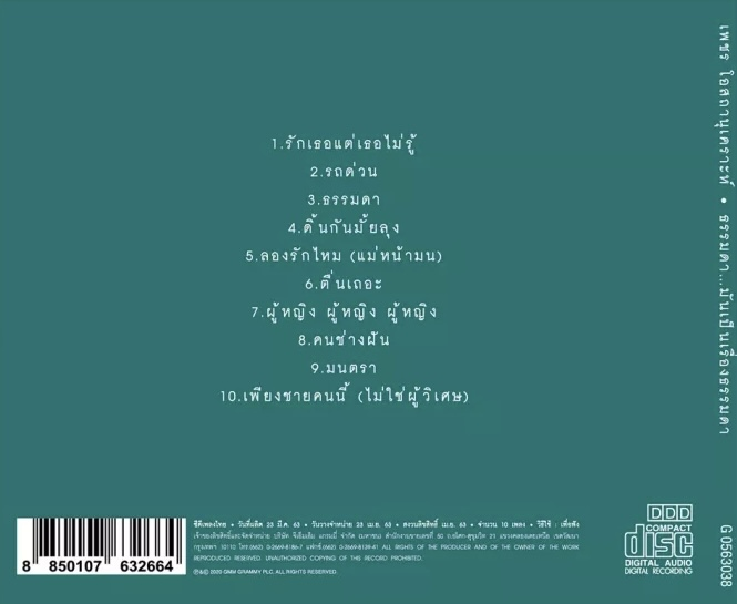 CD เพชร โอสถานุเคราะห์ - ธรรมดามันเป็นเรื่องธรรมดา - Image 2