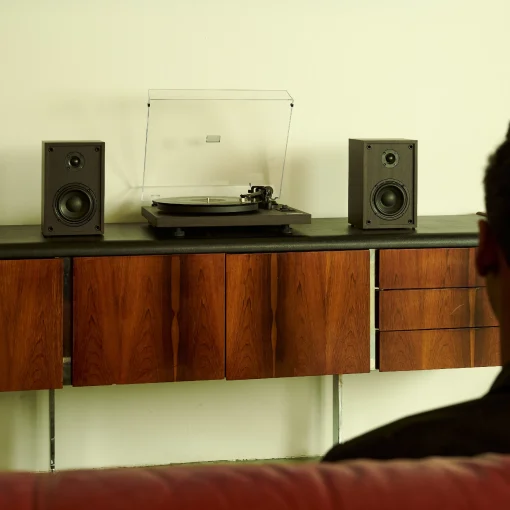 เครื่องเล่นแผ่นเสียง Gadhouse HENRY Hi-fi Turntable with Bookshelf Speakers (New) - Image 15