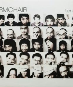 Armchair – Tender Double (White and Grey Vinyl)