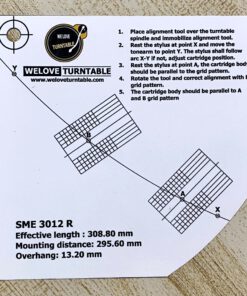 แผ่น PVC Set Up หัวเข็ม SME 3012 R (New)