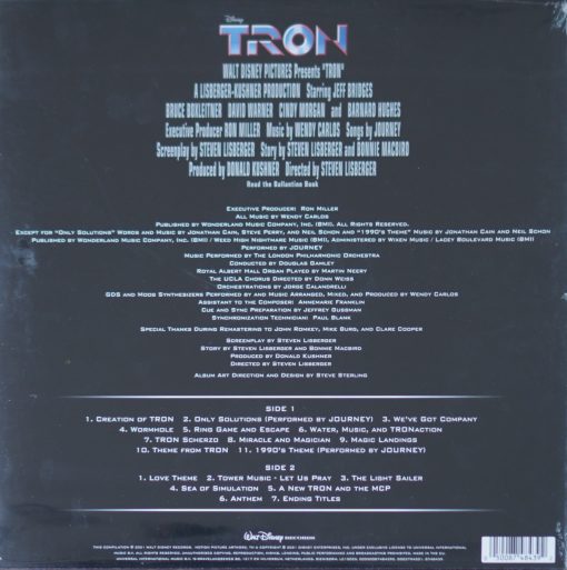 Wendy Carlos - Tron (Original Motion Picture Soundtrack) - Image 2