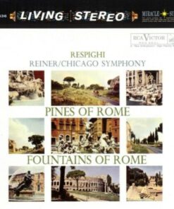 CD Respighi, Reiner – Pines of Rome/Fountains Of Rome (24 karat Gold)