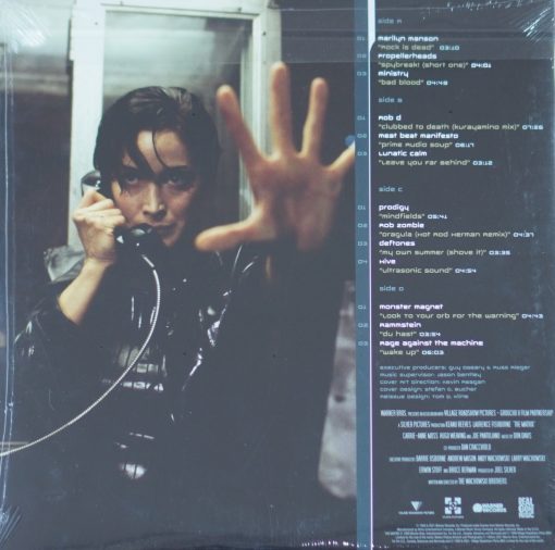 The Matrix - Music From The Motion Picture (Red & Blue Swirl Vinyl) - Image 2