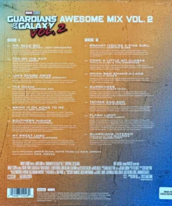 Guardians Of The Galaxy Awesome Mix Vol. 2 (Original Motion Picture Soundtrack) (Orange Galaxy Vinyl)