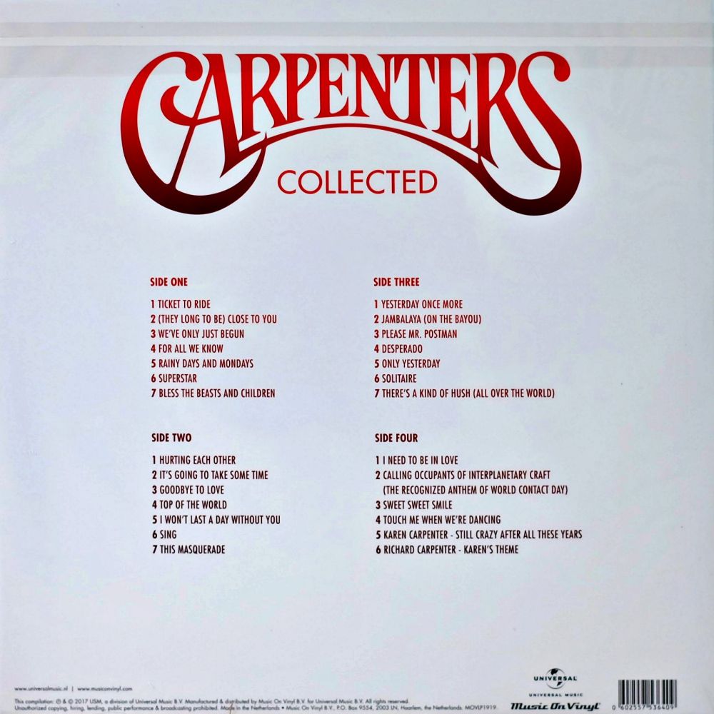 The Carpenters - Collected - Image 2