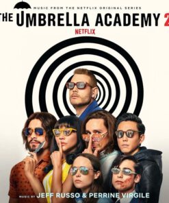 Jeff Russo & Perrine Virgile – The Umbrella Academy 2 OST. (Black & White Split Colored Vinyl)