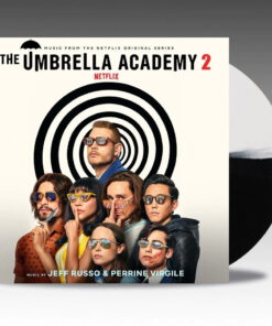 Jeff Russo & Perrine Virgile – The Umbrella Academy 2 OST. (Black & White Split Colored Vinyl)