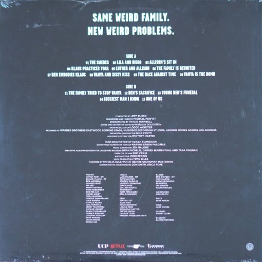 Jeff Russo & Perrine Virgile - The Umbrella Academy 2 OST. (Black & White Split Colored Vinyl) - Image 2