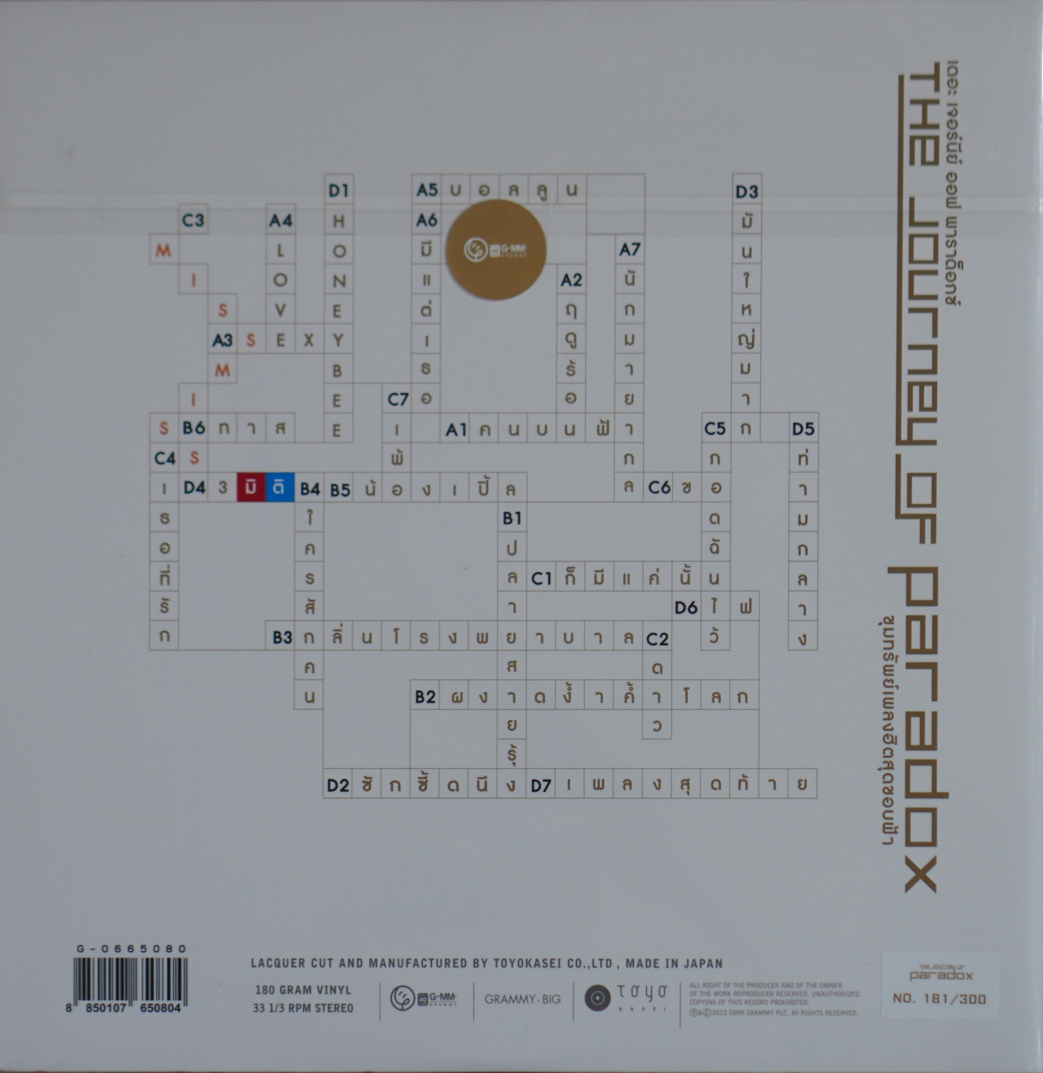 Paradox - The Journey Of Paradox (Color Vinyl) - Image 2