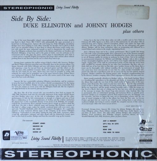 Duke Ellington And Johnny Hodges - Side By Side - Image 2