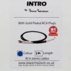 สายสัญญาณ Black Rhodium Intro RCA Inter 1 M. (New) - Image 2