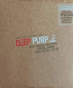 Deep Purple – Live In Tokyo 2001 (Crystal Clear & Flag of Japan Vinyl)