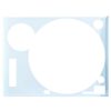Technics White Face Plate For SL-1200 MKII (New) - Image 3