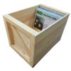 กล่องแผ่นเสียง 12''ไม้เต็ม/สูง (New)