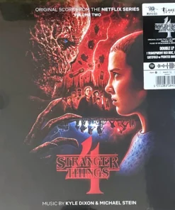 Stranger Things 4 V.2 – Original Score From The Netflix Series(Clear & Transparent Red Vinyl)