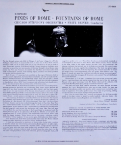 Respighi – Pines of Rome & Fountains of Rome