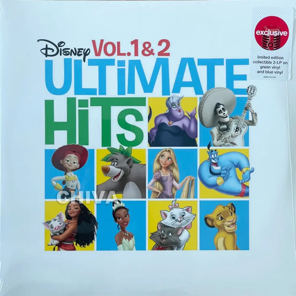 Disney Ultimate Hits Vol.1 & 2 (Green & Blue Vinyl)