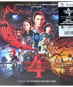 Stranger Things 4 V.1 – Original Score From The Netflix Series(Clear & Blue Vinyl)