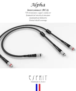 สายสัญญาณ RCA To RCA Esprit Audio Beta Interconnects 1.2M (New)