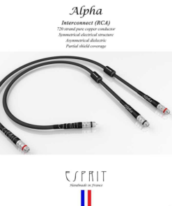 สายสัญญาณ RCA To RCA Esprit Audio Alpha Interconnects 1.2M (New)