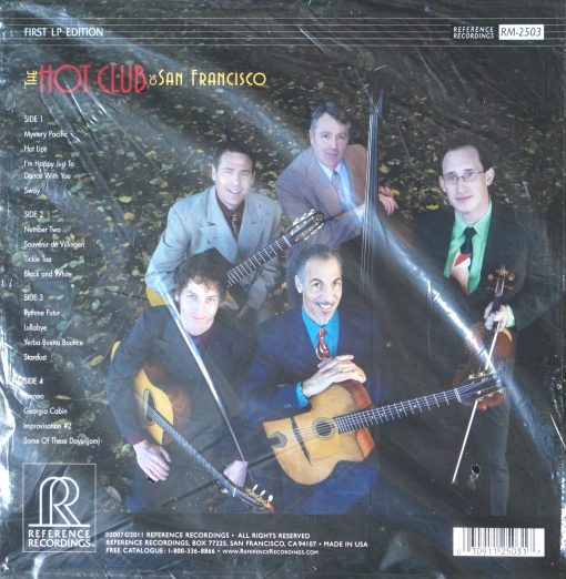 The Hot Club Of San Francisco Special Guest David Grisman ‎– Yerba Buena Bounce - Image 2