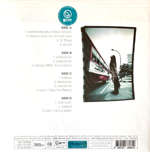 เจี๊ยบ วรรธนา - every song i sing (Clear Vinyl) - Image 2