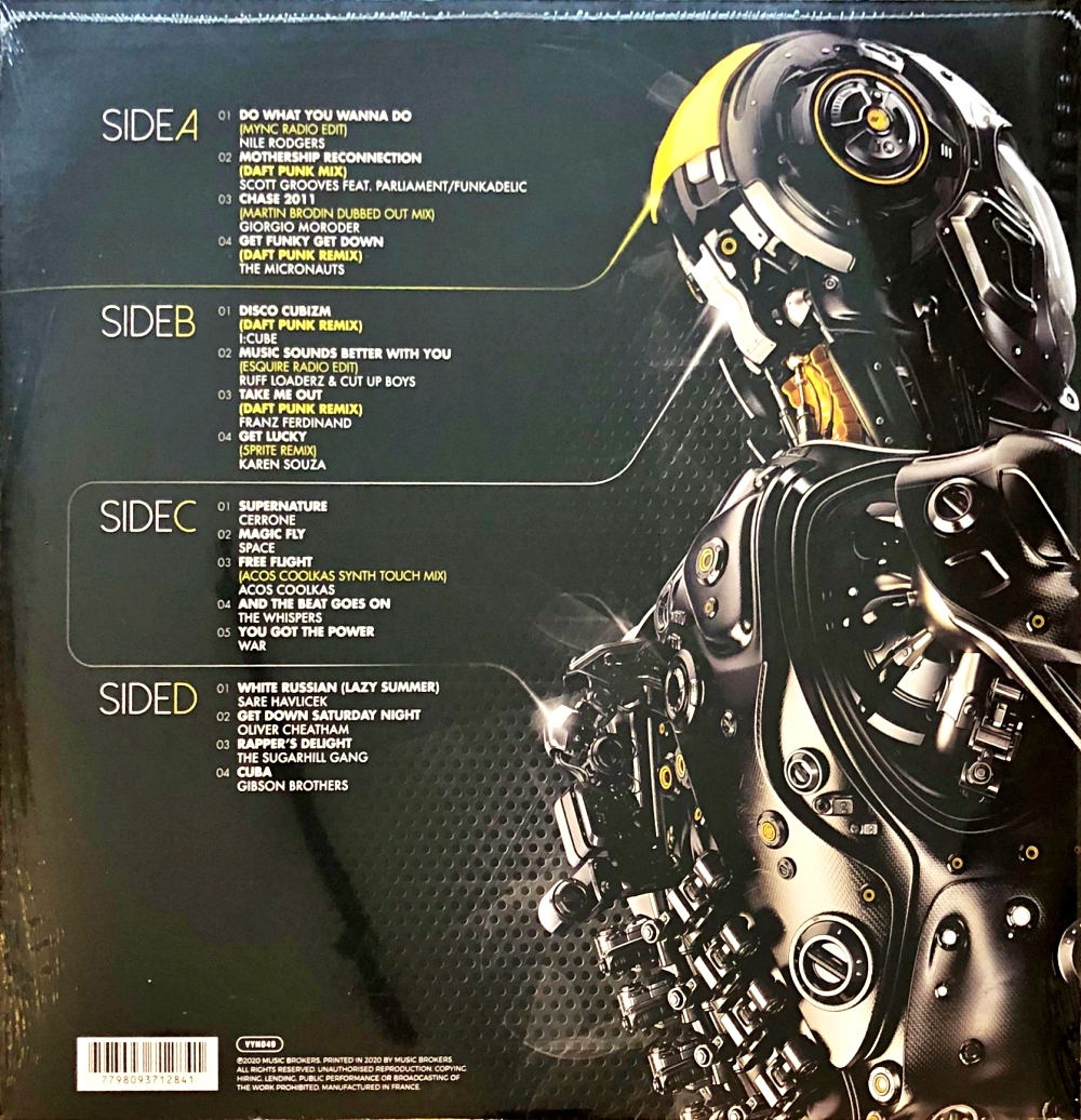 The Many Faces Of Daft Punk (White&Yellow Vinyl) - Image 2