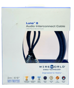 สายสัญญาณ Wire World Luna 8 Audio Interconnect Cable RCA To RCA 2.0M (New)