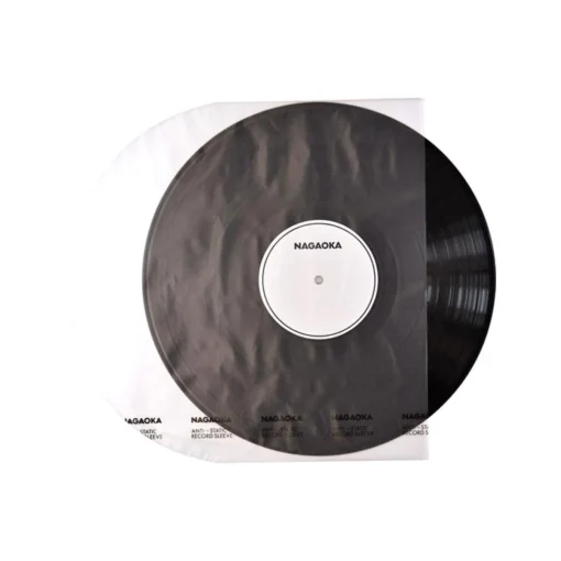 ซองใน 12 นิ้ว Nagaoka RS-LP2 Anti-Static Record Sleeves (New) - Image 3