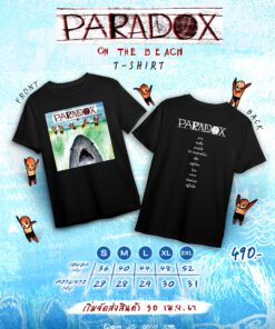 Paradox – On The Beach T-Shirt สีดำ