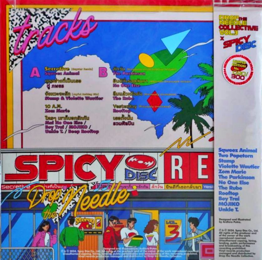 Drop the Needle Collective Vol.3 (Blue Vinyl) - Image 2