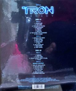 Daft Punk – Tron Legacy (Vinyl Edition Motion Picture Soundtrack) (Transparent blue & Clear Vinyl)