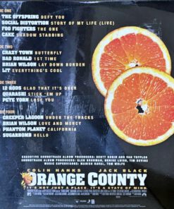 Orange County The Soundtrack (Orange Vinyl)