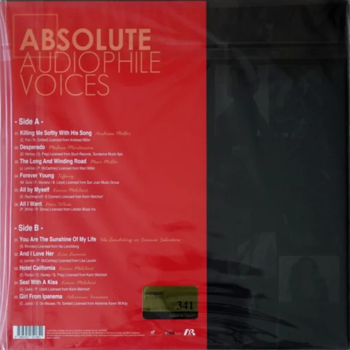 Absolute Audiophile Voice (Red Vinyl) - Image 2