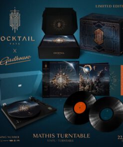 เครื่องเล่นแผ่นเสียง Cocktail Fate x Gadhouse Mathis Turntable & Vinyl Limited Edition (New)
