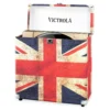 กระเป๋าสำหรับใส่แผ่นเสียง Victrola Vinyl Case UK Flag (New)