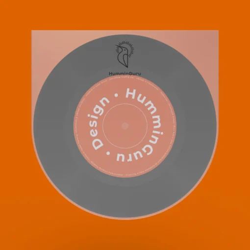 ซองในก้นโค้ง 7 นิ้ว HumminGuru Anti-Static Inner Record Sleeves (New)