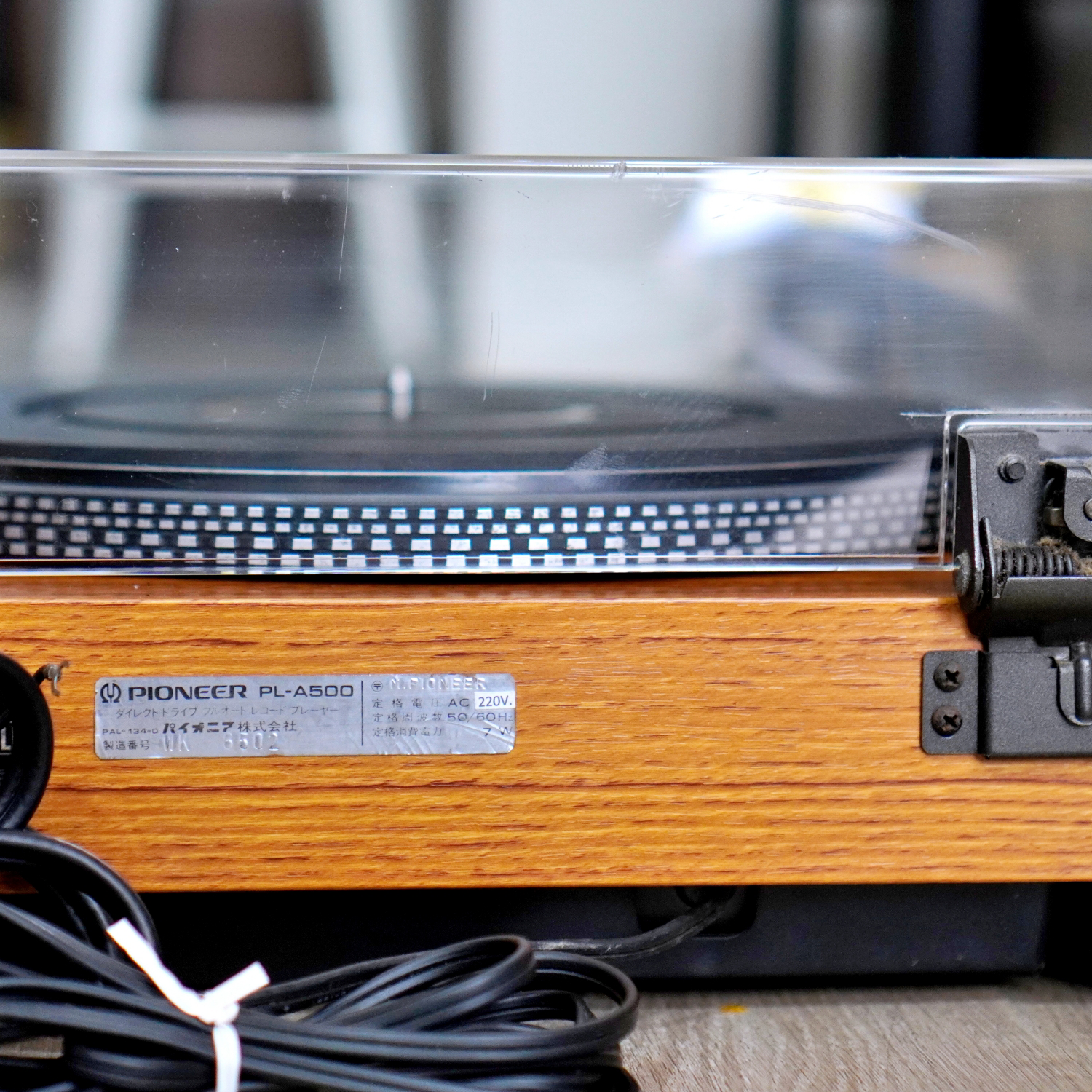 希少　動作品　パイオニア PL-A500S レコードプレーヤー ターンテーブル Pioneer PL-A500の仕様 パイオニア