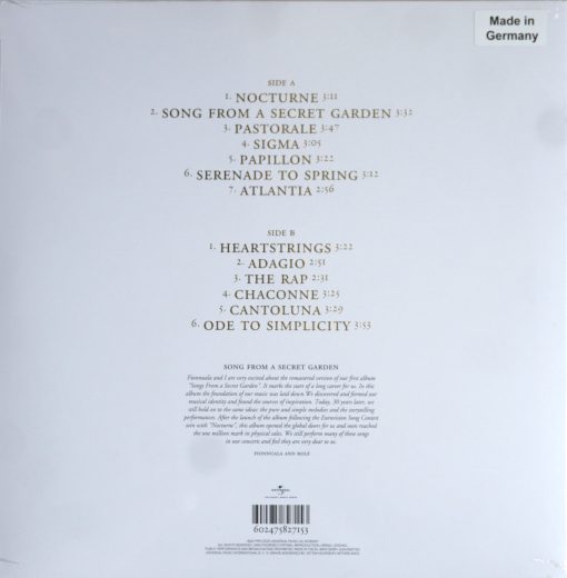 Secret Garden - Songs From A Secret Garden (30th Anninversary) - Image 2