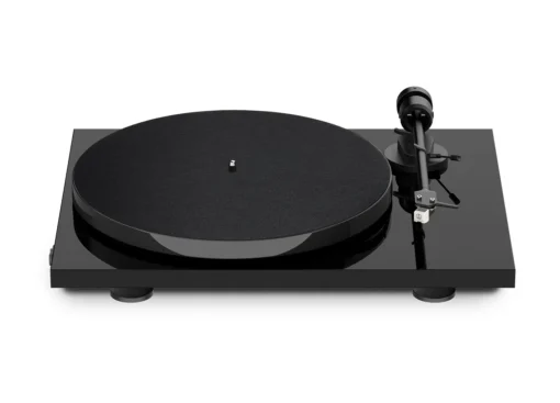 เครื่องเล่นแผ่นเสียง Pro-Ject E1 Phono Gloss Black + ลำโพง Elac Debut ConneX  (New) - Image 2