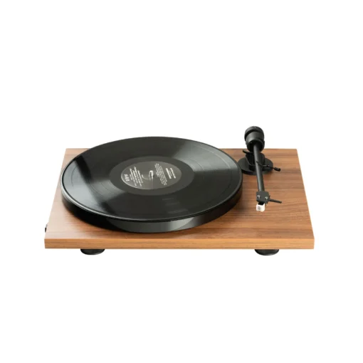 เครื่องเล่นแผ่นเสียง Pro-Ject E1 Phono Walnut + ลำโพง Elac Debut ConneX  (New) - Image 6