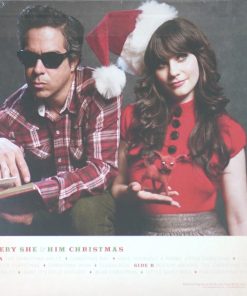 She & Him – A Very She & Him Christmas (Metallic Silver Vinyl)