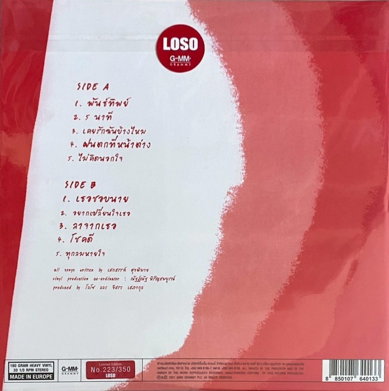 Loso - ปกแดง (The Red Album) - Image 2