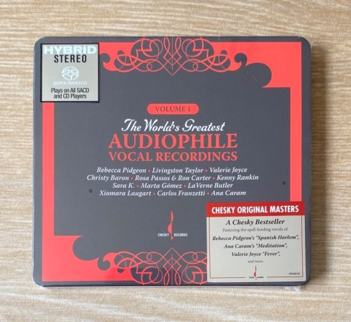 SACD-CD The World's Greatest Audiophile Vocal Recordings Vol. 1