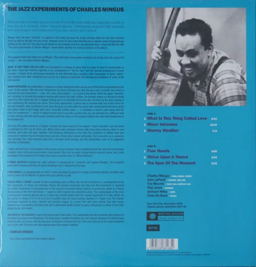 Charles Mingus - The Jazz Experiments Of Charles Mingus - Image 2