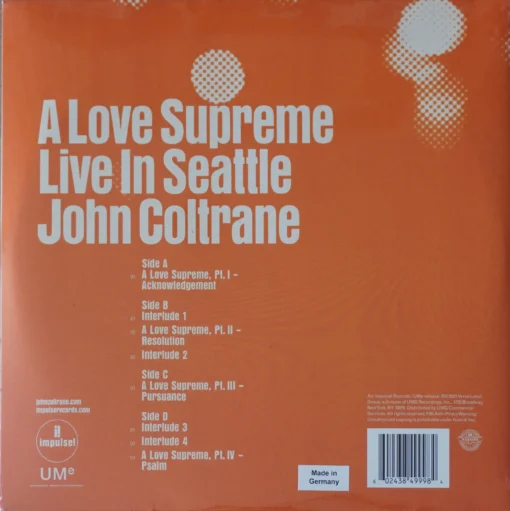 John Coltrane - A Love Supreme: Live In Seattle - Image 2