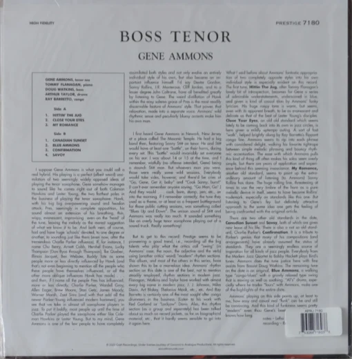 Gene Ammons - Boss Tenor - Image 2