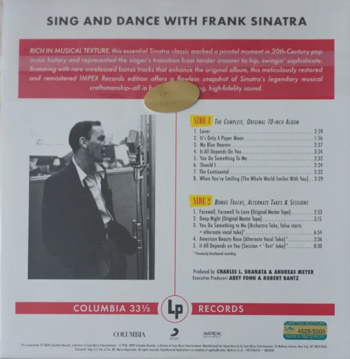 Frank Sinatra - Sing And Dance With Frank Sinatra - Image 2