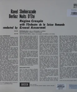 Sheherazade/Berlioz: Nuits D’ete Regine Crespin/Ansermet/OSR